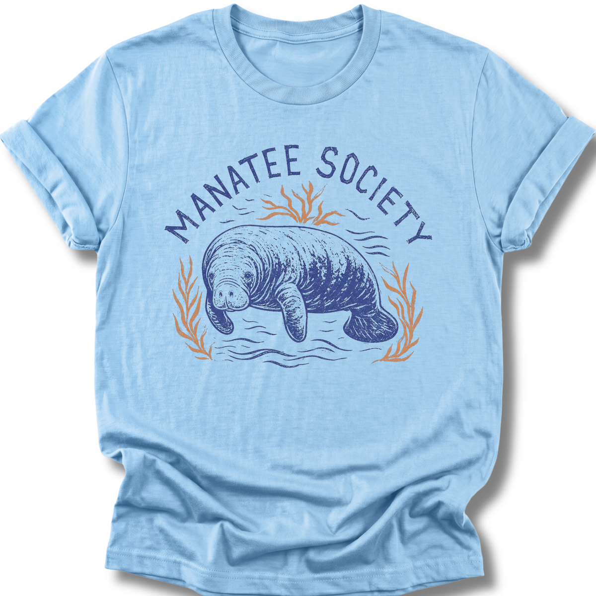 Manatee Society — Light Blue