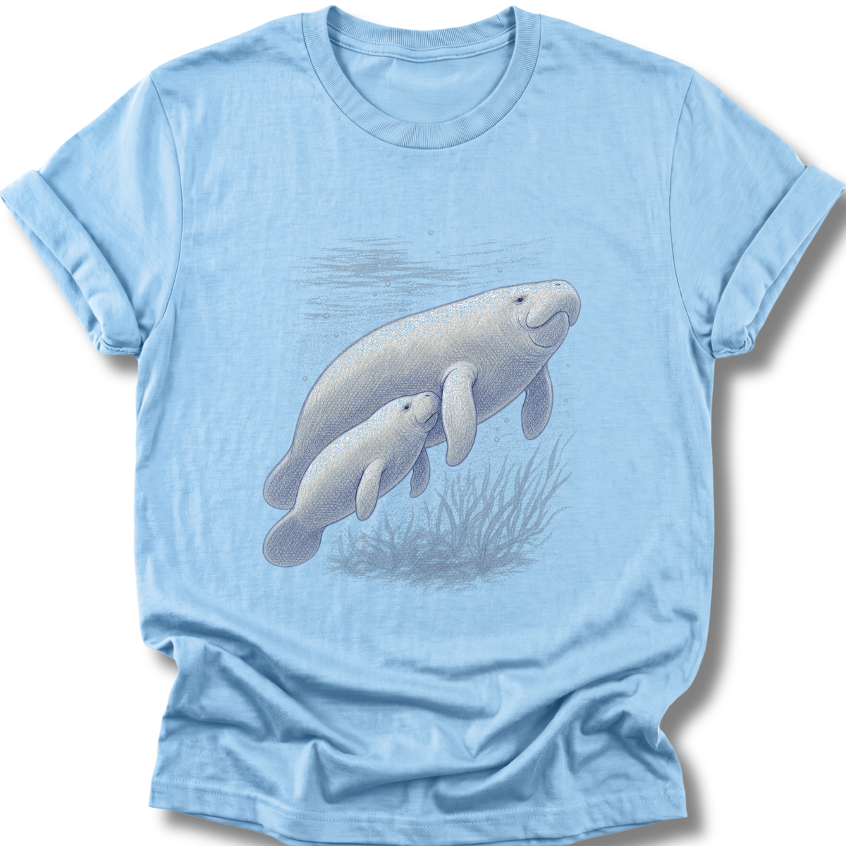 Manatee Society — Light Blue