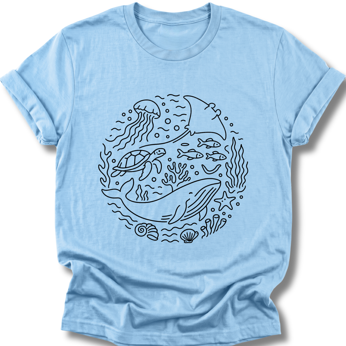 Manatee Society — Light Blue